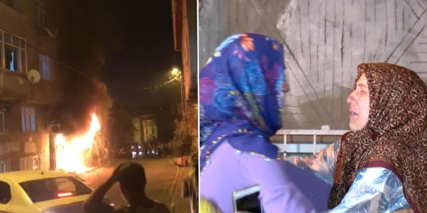 Gaziosmanpaşa'da hareketli gece: Dükkanı ateşe verip kurşun yağdırdılar!