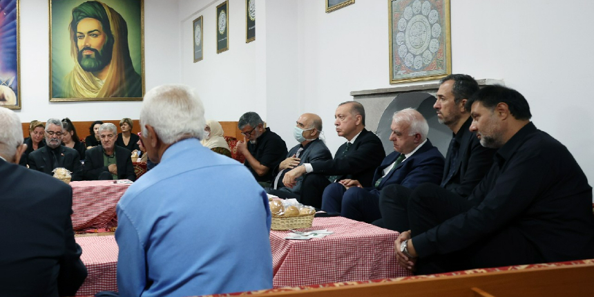 Cumhurbaşkanı Erdoğan, muharrem ayı iftarına katıldı!