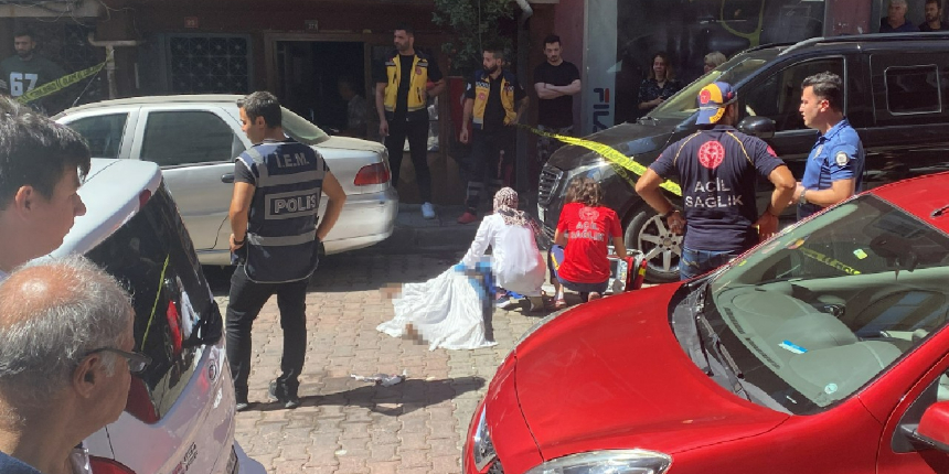 Cam silerken düşüp öldü, kocasının son bakışı yürekleri dağladı