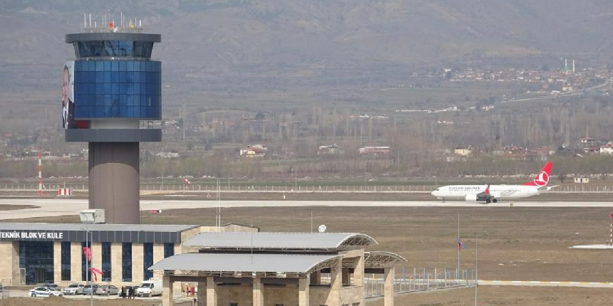 Yeni Tokat Havalimanı Temmuz ayında 9 bin 391 yolcu ağırladı