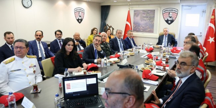 Abdülhamid Han sondaj gemisi Mavi Vatan'a açılıyor: Cumhurbaşkanı Erdoğan inceledi! İşte gemi içinden ilk görüntüler...