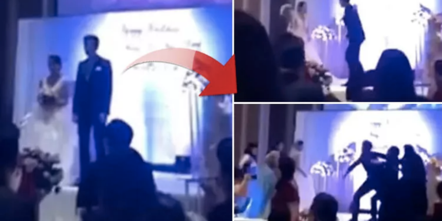 Böyle intikam görülmedi! Aldatılan damat, gelinin ihanet videosunu projektörle yansıttı