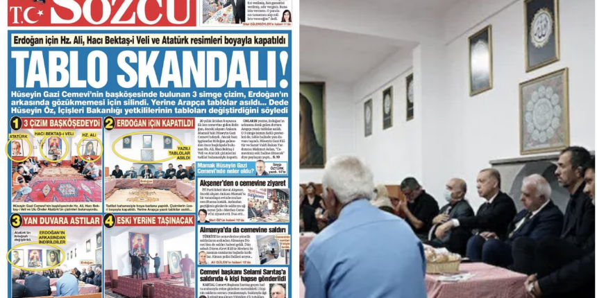 Sözcü gazetesi kendi yalan haberini ifşaladı!