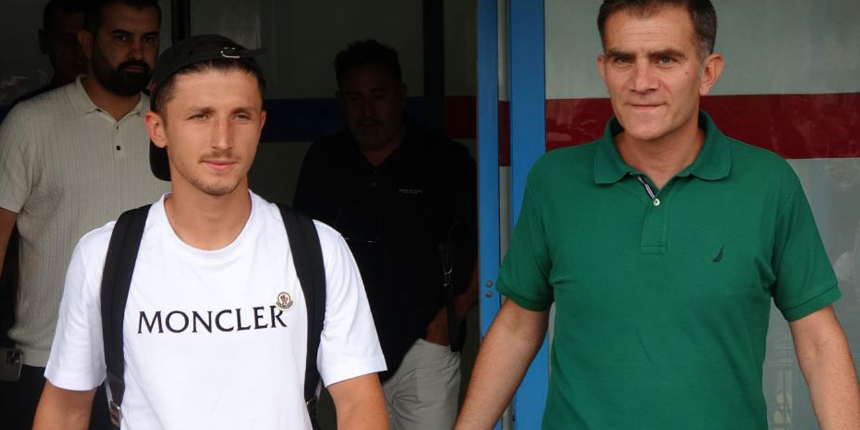 Trabzon'a gelen yeni transfer Enis Bardhi, gazetecilere açıklamalar yaptı