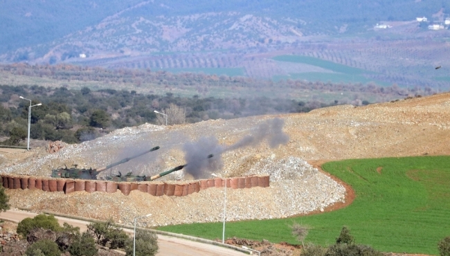 PYD hedefleri yerle bir edildi!