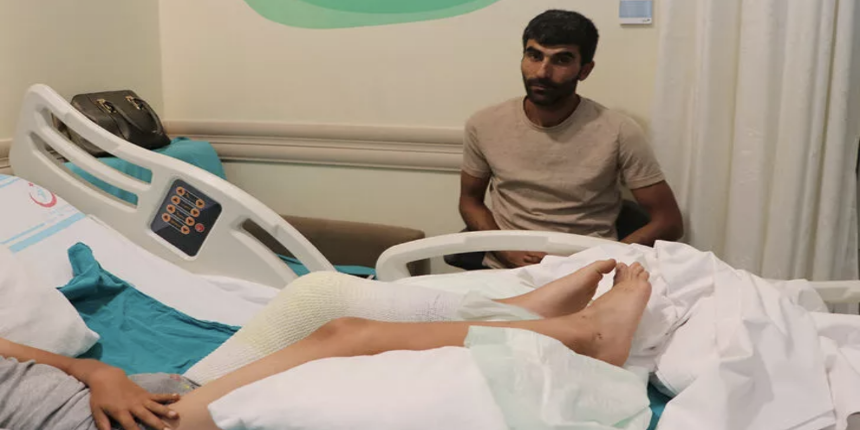 6 yaşındaki çocuk kolonyayla deney yapmak isterken bir anda alev aldı