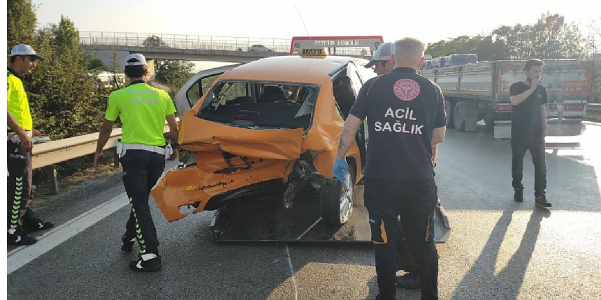 Bursa'da 15 araçlık zincirleme kaza: 10 yaralı!