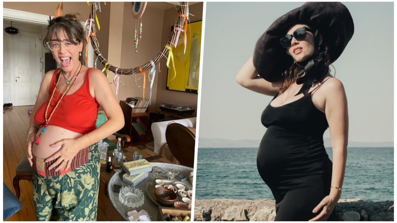 Demet Evgar doğum yaptı! Kızı Mavi dünyaya geldi
