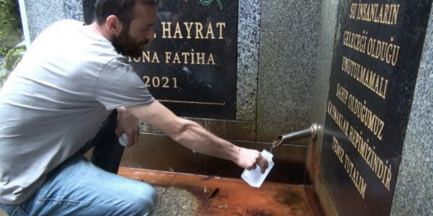Arsenikli olduğu gerekçesiyle tabela asılmıştı! 'Ölen olmadı' diyerek o suyu içmeye devam ediyorlar