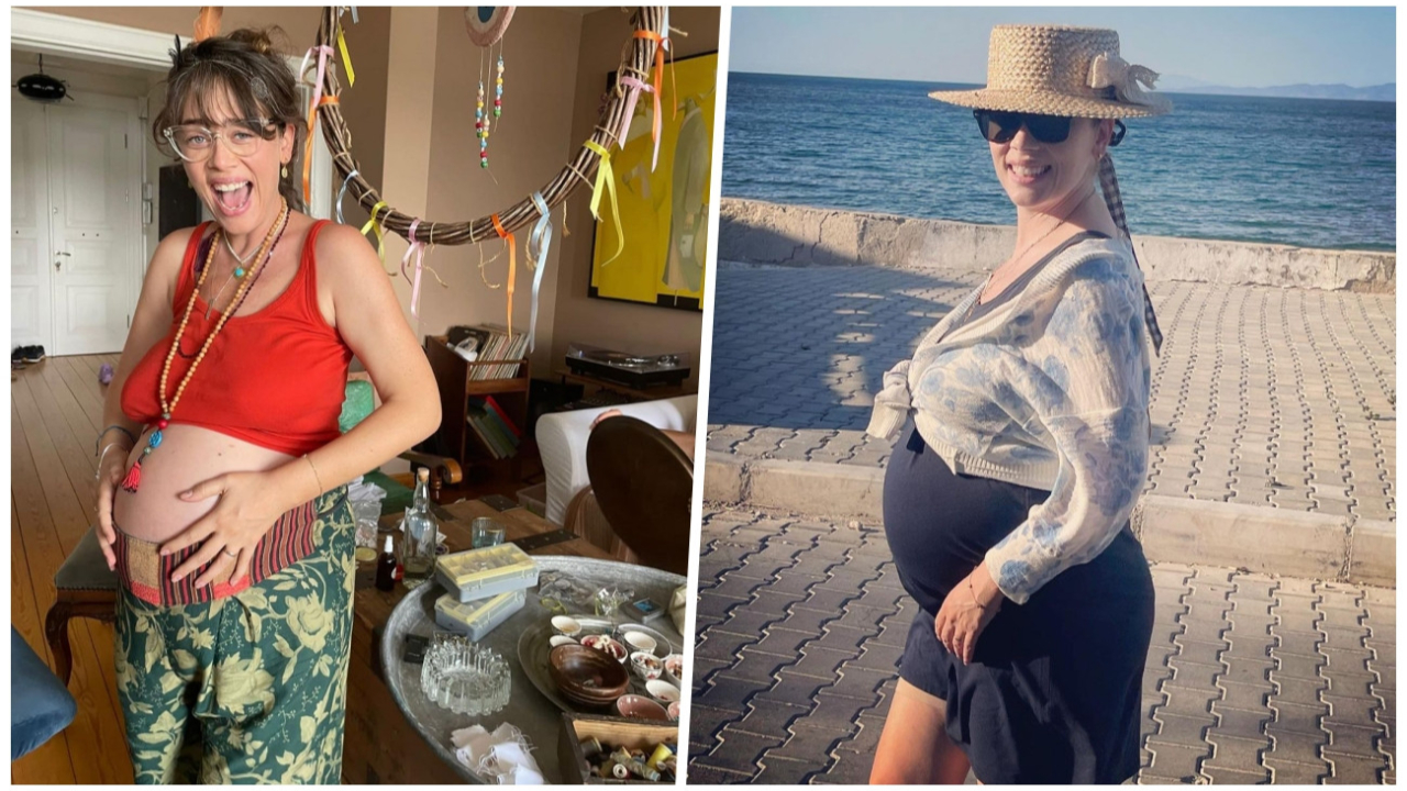 Anne olmasına saatler kaldı... Demet Evgar doğum için hastaneye yattı