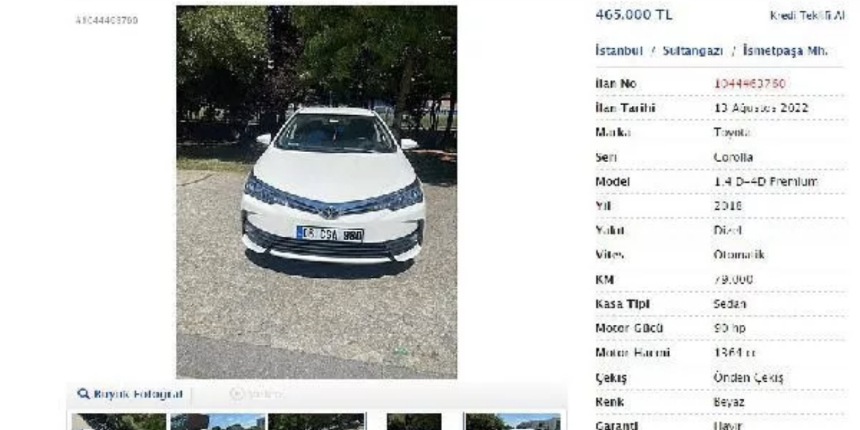 Araç alım satım simsarları! Kendi arabasına alıcı oldu! Dolandırıcılık ortaya çıktı