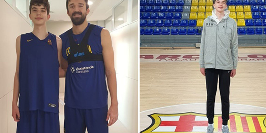 13 yaşındaki basketbolcu Emir Karabulut'un İzmir'den Barcelona'ya başarı öyküsü