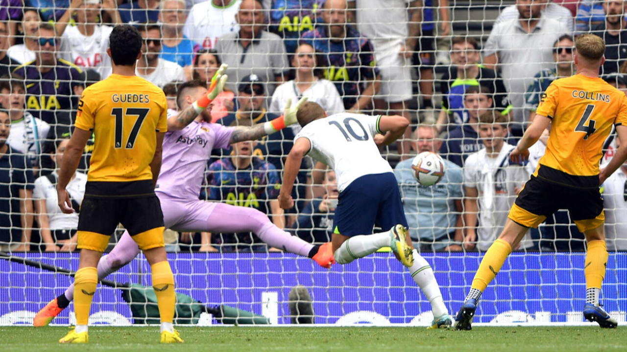 Tottenham Wolverhampton'ı tek golle yendi, Harry Kane Premier Lig'de tarihe geçti