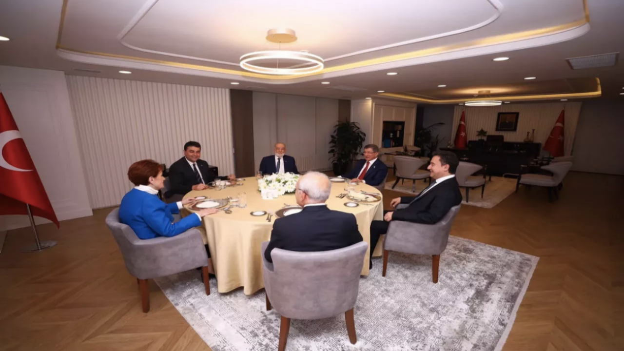 Henüz aday çıkartamayan 6'lı masa, yarın yeniden toplanacak!