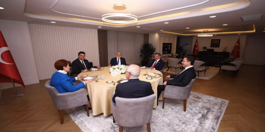 Henüz aday çıkartamayan 6'lı masa, yarın yeniden toplanacak!