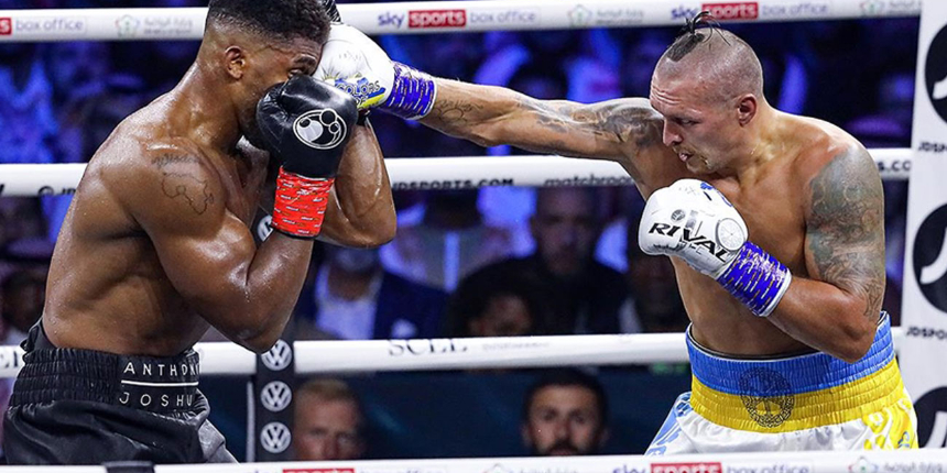 Anthony Joshua şokta! Nefes kesen maçta zafere ulaşan boksör Oleksandr Usyk