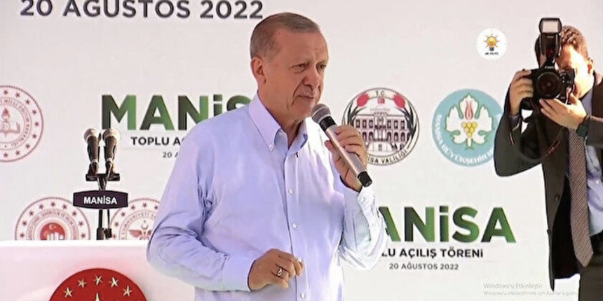 Cumhurbaşkanı Erdoğan Manisa Cumhuriyet Meydanı'nda Toplu Açılış Töreni'nde konuştu