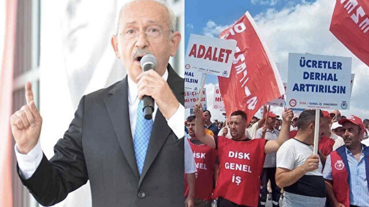 Belediye işçileri protesto etti, Kemal Kılıçdaroğlu görmezden geldi!
