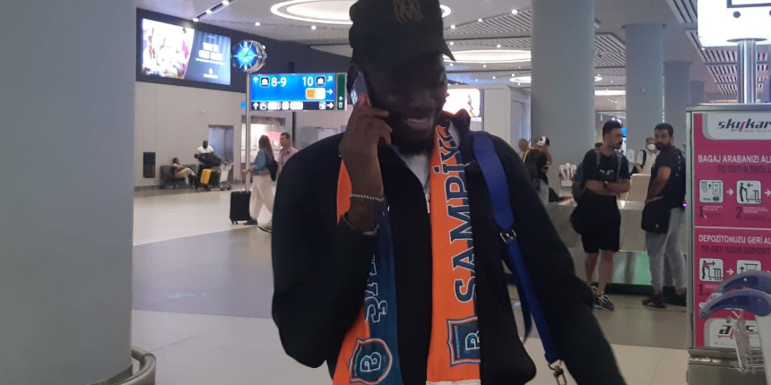 Bertrand Traore, Başakşehir için İstanbul'da! Transfere Adebayor etkisi...