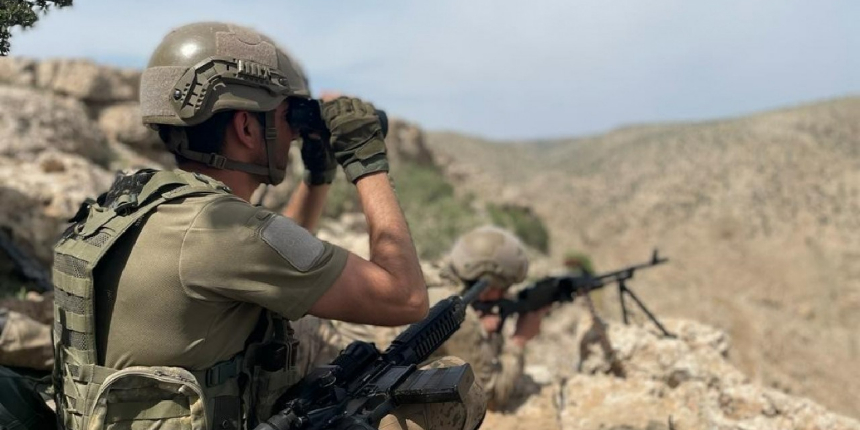 Irak'ın kuzeyinde 6 PKK'lı terörist öldürüldü