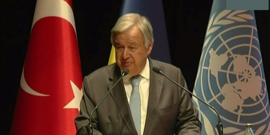 BM Genel Sekreteri İstanbul'da! Guterres: Türkiye'ye Karadeniz Tahıl Girişimi'ndeki önemli rolü için teşekkür ederim!