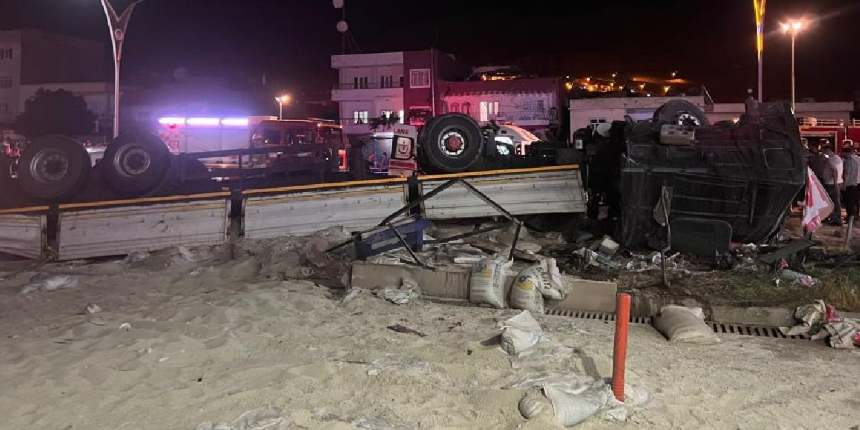 Mardin'deki kaza ile ilgili 2 tır şoförü tutuklandı!