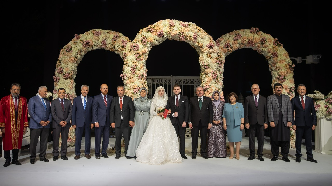 TBMM Başkanı Mustafa Şentop'un oğlu Selahaddin Şentop evlendi