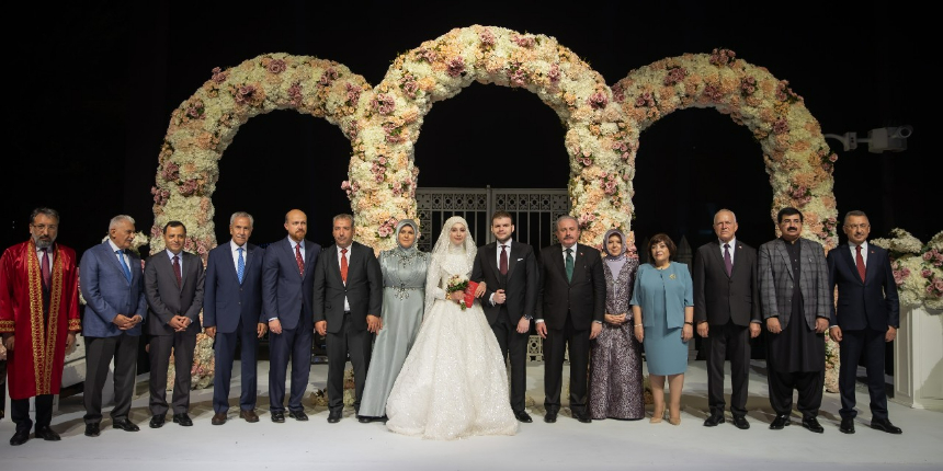 TBMM Başkanı Mustafa Şentop'un oğlu Selahaddin Şentop evlendi