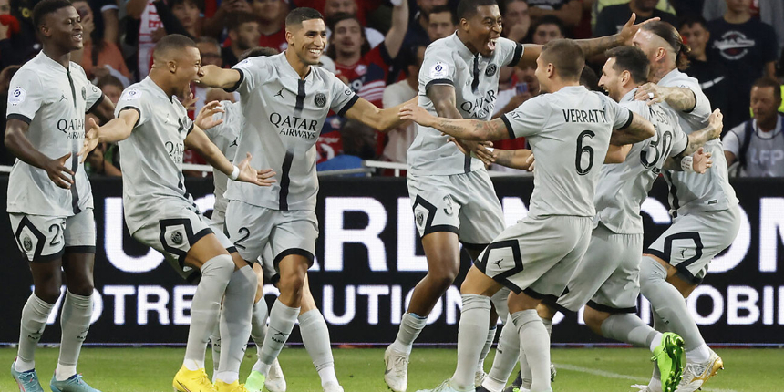 Mbappe'nin şov yaptığı maçta Paris Saint-Germain'in gol yağmuru artarak devam etti