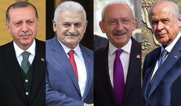 Liderlerin bayram programı belli oldu