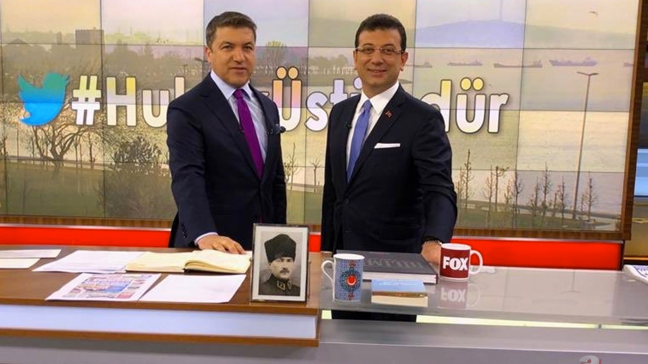 Halk TV'ye transfer olan İsmail Küçükkaya'nın sponsoru Ekrem İmamoğlu çıktı