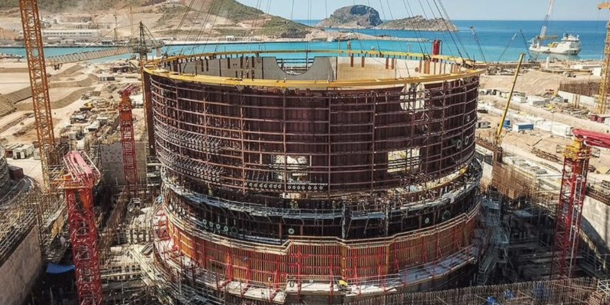 Akkuyu NGS inşa sahasında hava kanalları üretimine başlandı