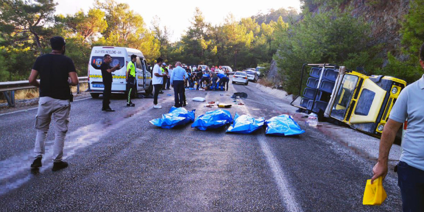 Marmaris’te safari turu yaparken ölenlerin kimlikleri belirlendi