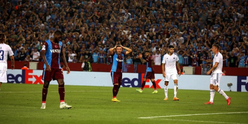Trabzonspor'dan Şampiyonlar Ligi'ne erken veda! Fırtına, Kopenhag ile 0-0 berabere kaldı