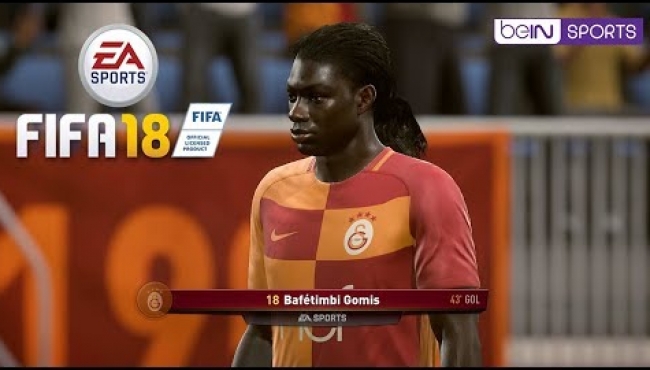 Fifa 18 Bafetimbi Gomis'in gol sevinci!