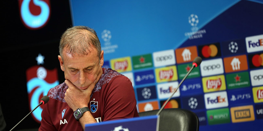 Trabzonspor Teknik Direktörü Abdullah Avcı'nın Avrupa maçlarında yüzü gülmüyor