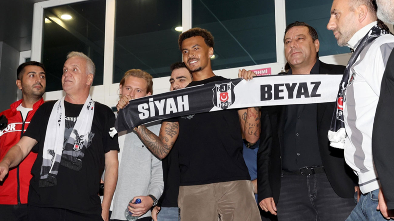 Dele Alli, Beşiktaş ile transfer görüşmeleri için özel uçakla İstanbul'a geldi