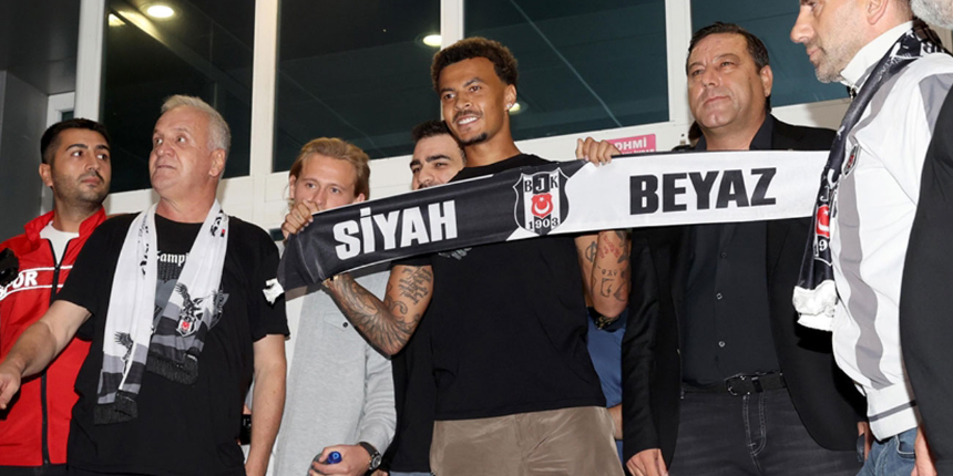 Dele Alli, Beşiktaş ile transfer görüşmeleri için özel uçakla İstanbul'a geldi