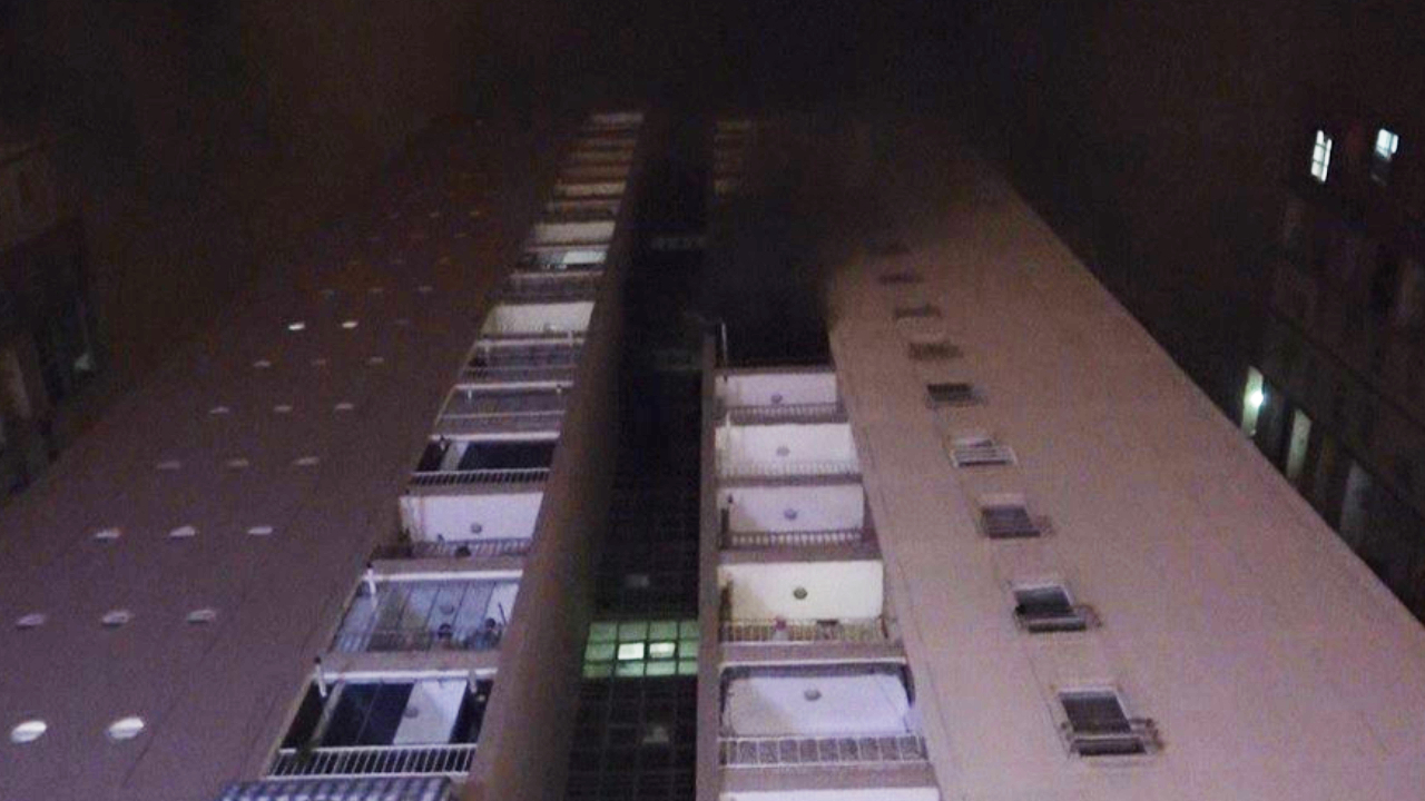 TOKİ konutlarında yangın! Bir itfaiye eri ile 3 vatandaş dumandan etkilendi