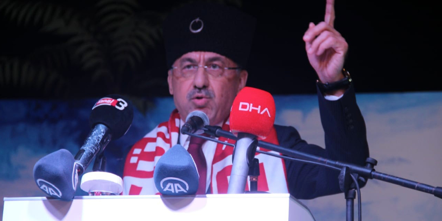 Cumhurbaşkanı Yardımcısı Oktay: Türkiye’ye diz çöktürmeye çalışanlara 'hodri meydan' diyoruz
