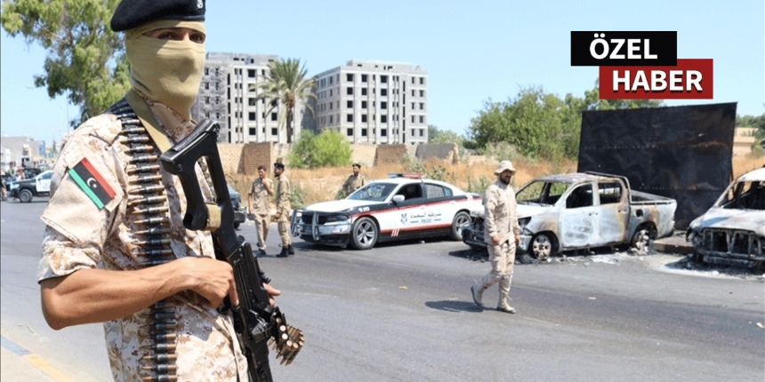 Libya'da sıcak saatler! Trablus'da askeri birlikler şehrin çeşitli yerlerine konuşlandırıldı