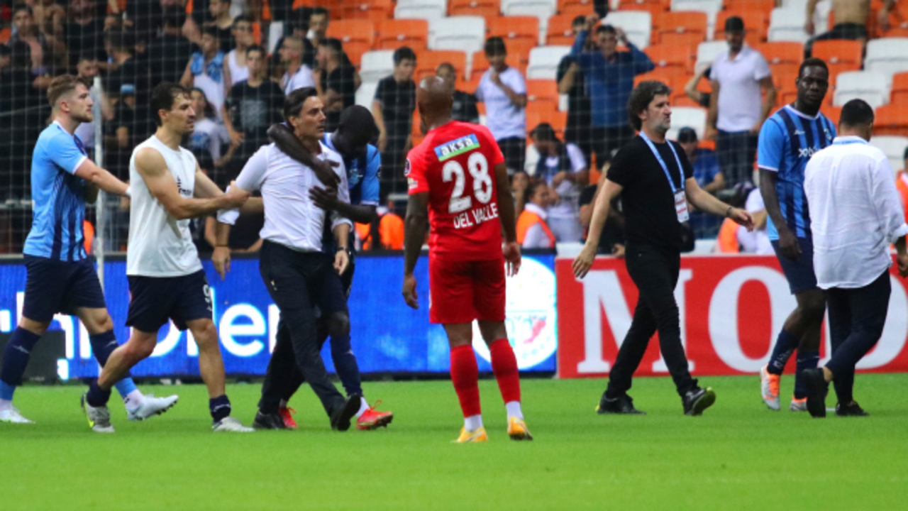 Maç bitti ortalık karıştı! Vincenzo Montella ve Mario Balotelli arasında gergin anlar