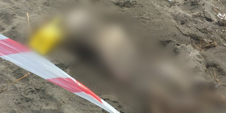 Samsun'da sahilde insan iskeleti bulundu!