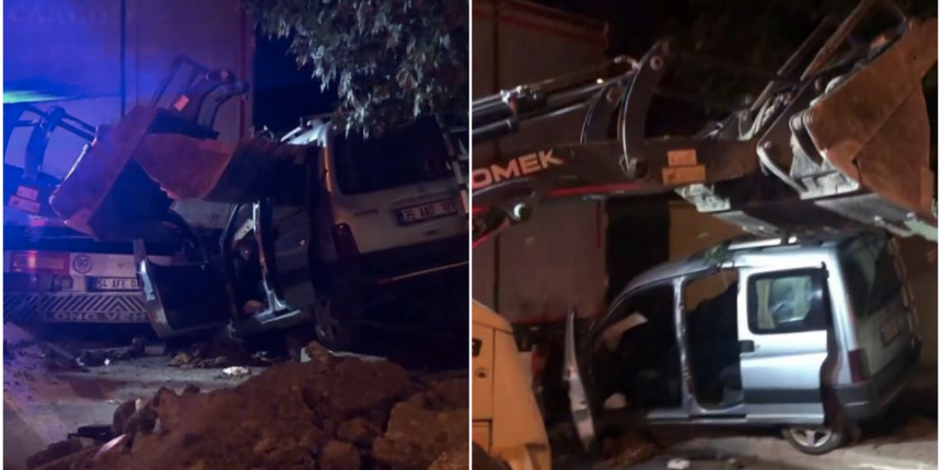 Kartal'da feci kaza! Alkollü sürücü dehşet saçtı: Yaralılara iş makinesi yardım etti