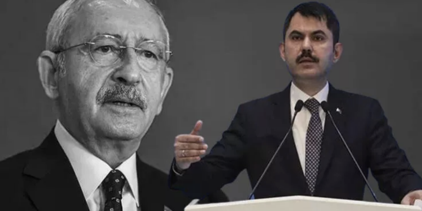 "Çevre ve Şehircilik Bakanlığı'nı kapatacağız" diyen Kemal Kılıçdaroğlu'na Murat Kurum'dan yanıt: "Şaşırdık mı, hayır"