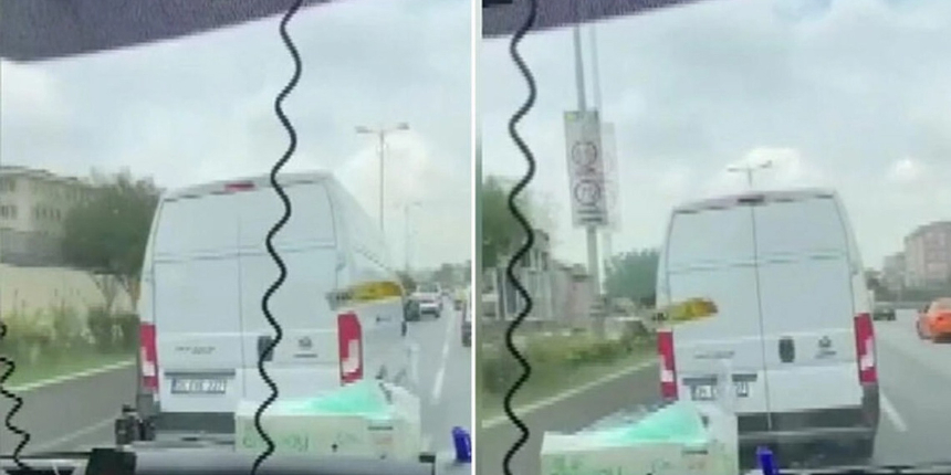Bayrampaşa'da ambulansa yol vermeyen şoförün cezası belli oldu