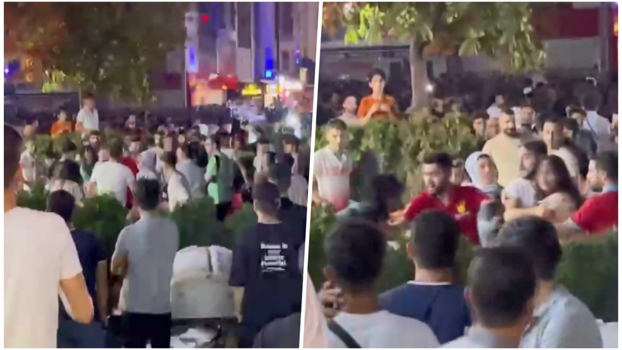 Esenyurt'ta sahne alan Ceza konserinde ortalık fena karıştı