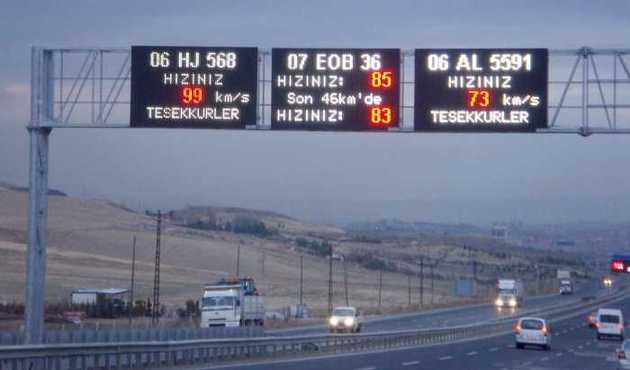 Hız koridoru devreye giriyor! Limiti geçen yandı...