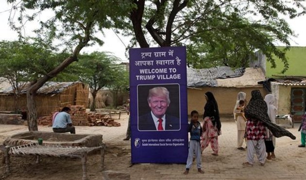 Köye Trump'un adını verdiler