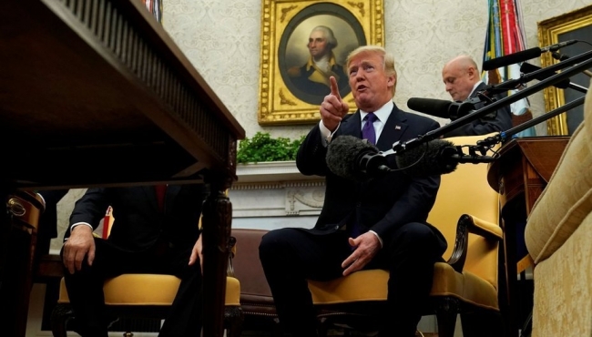 Trump, CNN muhabirini Oval Ofis’ten kovdu